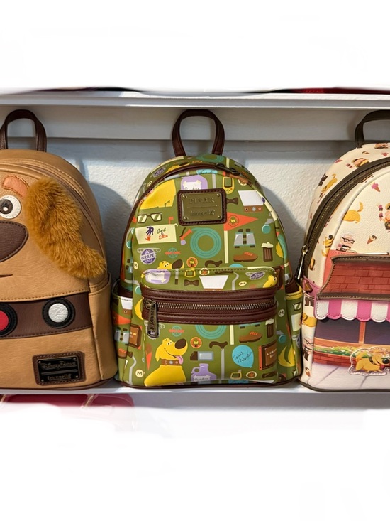 Loungefly Disney Pixar Up Dug & Knick-Knacks Mini Backpack - Picture 9 of 9